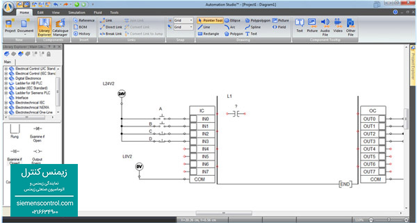 آموزش ورودی و خروجی های PLC s71200 زیمنس 