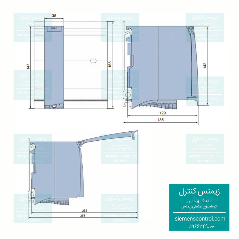 نمایندگی زیمنس - آموزش PLC S7-1500 - ماژول PS