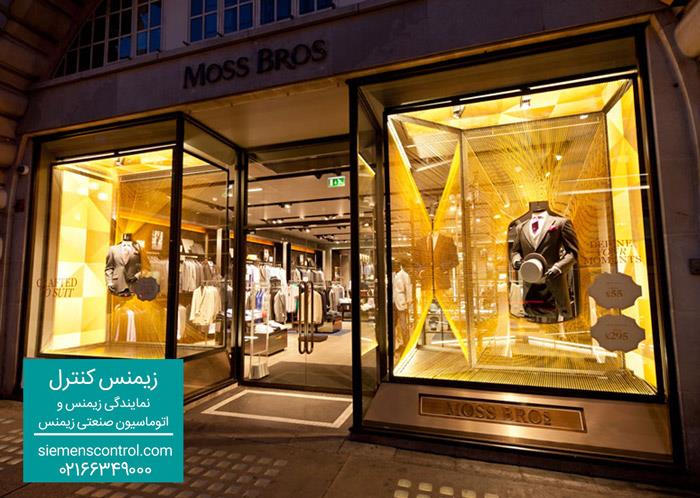 تمرین هفتم نمایندگی زیمنس: روشنایی ویترین مغازه (Shop Window Lighting) با استفاده از مینی پی ال سی لوگو